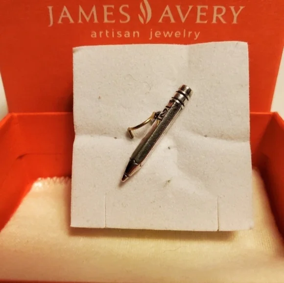 Retired James Avery Number 2 Pencil Charm - Picture 3 of 10